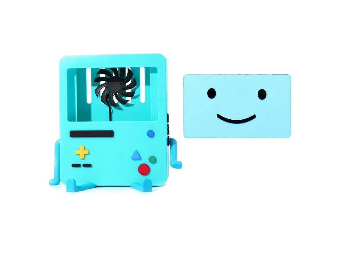 Suporte para Console de Jogos Portátil com Ventilador Resfriamento, Compatível Consoles Desenho Animado. GOKOCO