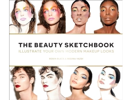 Livro the beauty sketchbook (guided sketchbook) de robin black (inglês)