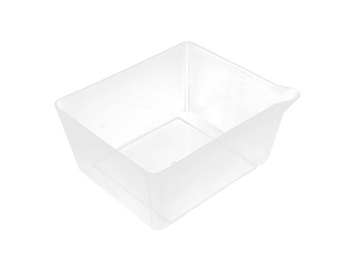 Conjunto De 2 Bandejas Transparentes Para Balança De Alimentos Em Acrílico Para Cozinha Gokoco