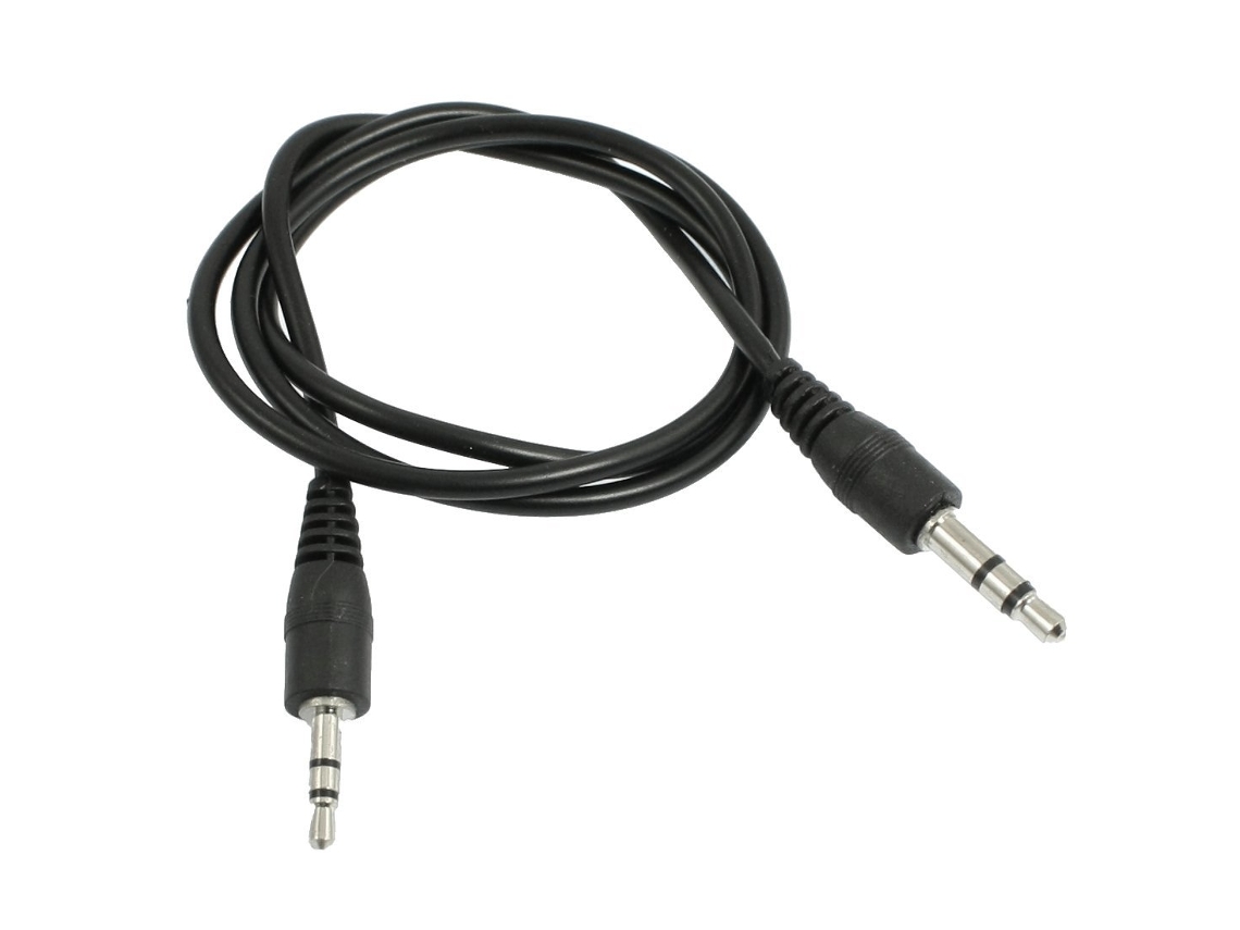 Adaptador De Cabo De Áudio Macho Para Macho De 20 Polegadas