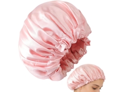 Touca De Banho Feminina Impermeável Com 2-compartimentos Grande Função Toalha Ideal Para Mulheres, Amigas, Colegas, Spa