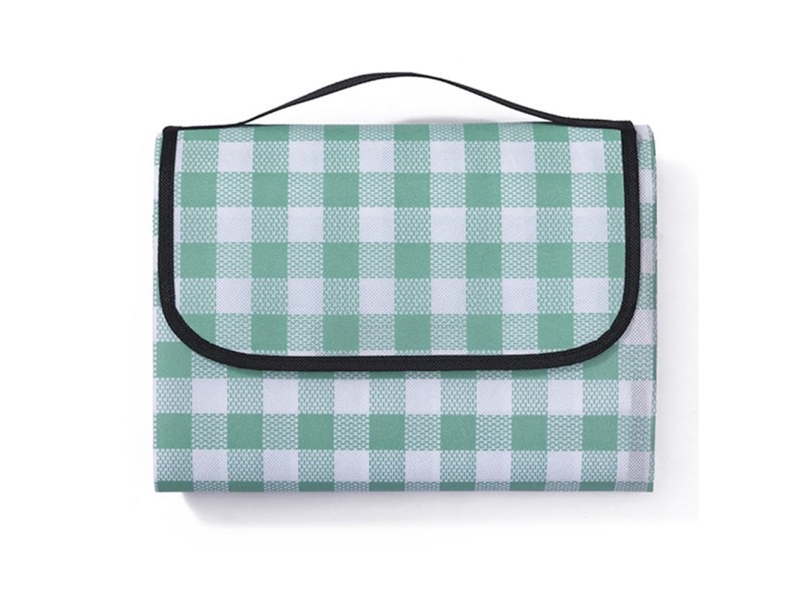Cobertor de piquenique portátil à prova d'água extra grande Slowmoose 180-200 cm para áreas externas