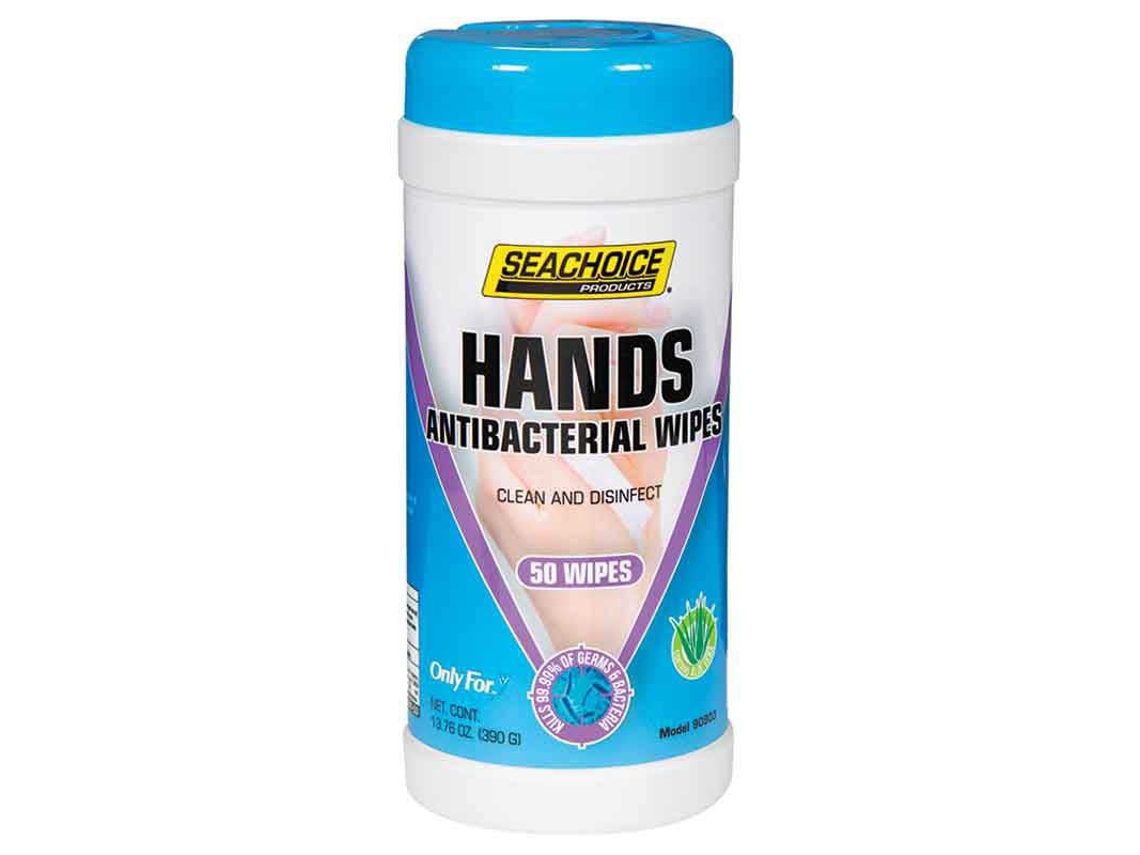 Toalhetes Antibacterianos 50 Brancoseachoice