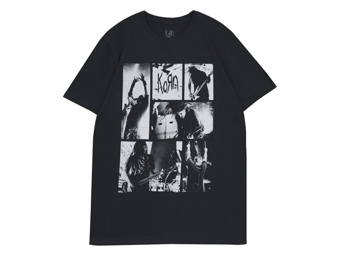 Korn Blocks T-shirt Classic Unisex Adults Size:l