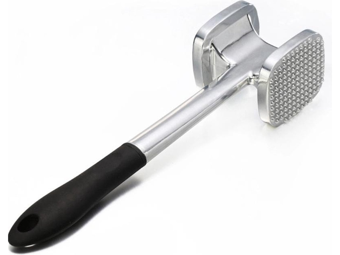 Tenderizador de carne de alumínio 28cm, peso extra, pegada reforçada ZYBLSSBB