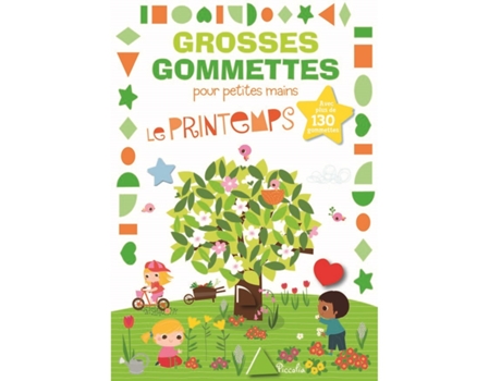 Large Stickers Spring PICCOLIA (Idade minima recomendada: 2 anos)