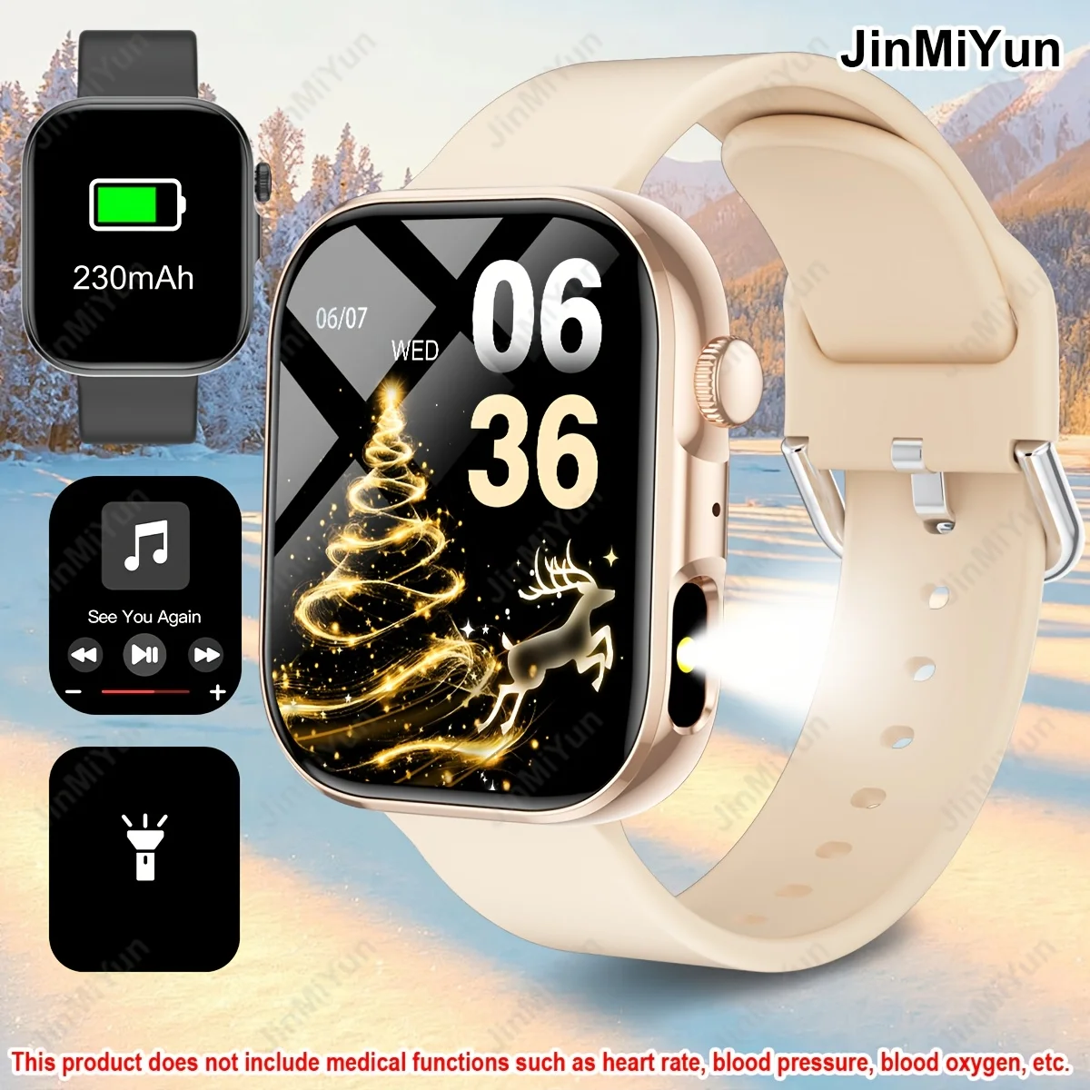 (jinzi) Smartwatch Multifuncional Android.