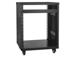 Rack Av 12u Com Rodízios, Ventilação E Capacidade De 226,8 Kg Tekmaquinas