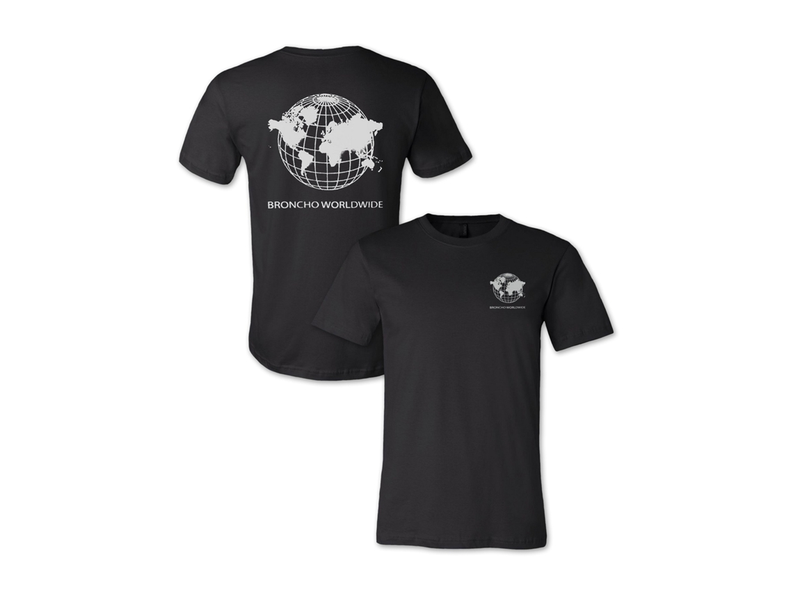 Broncho Worldwide T shirt ROCKINSTONE Unisex Adults Best Sellers Size:l
