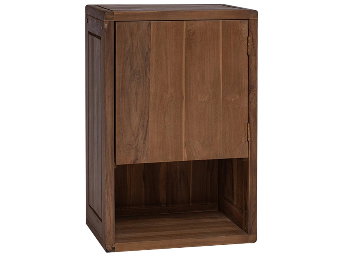 Vidaxl Armário Lateral De Banheiro Natural 45 X 30 X 70 Cm