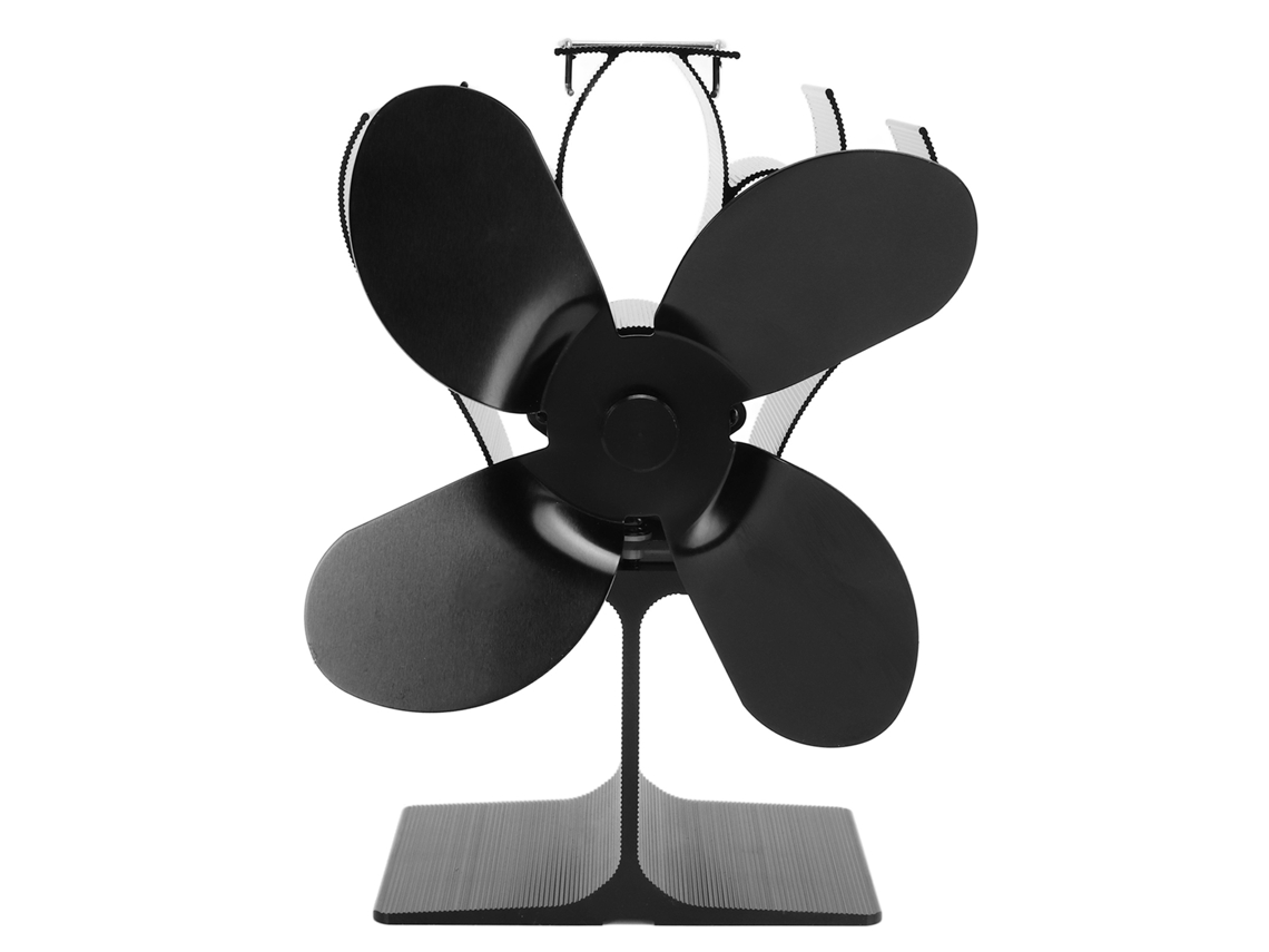 Ventilador de Lareira a Lenha com 4 Pás Resistente | S/MARCA