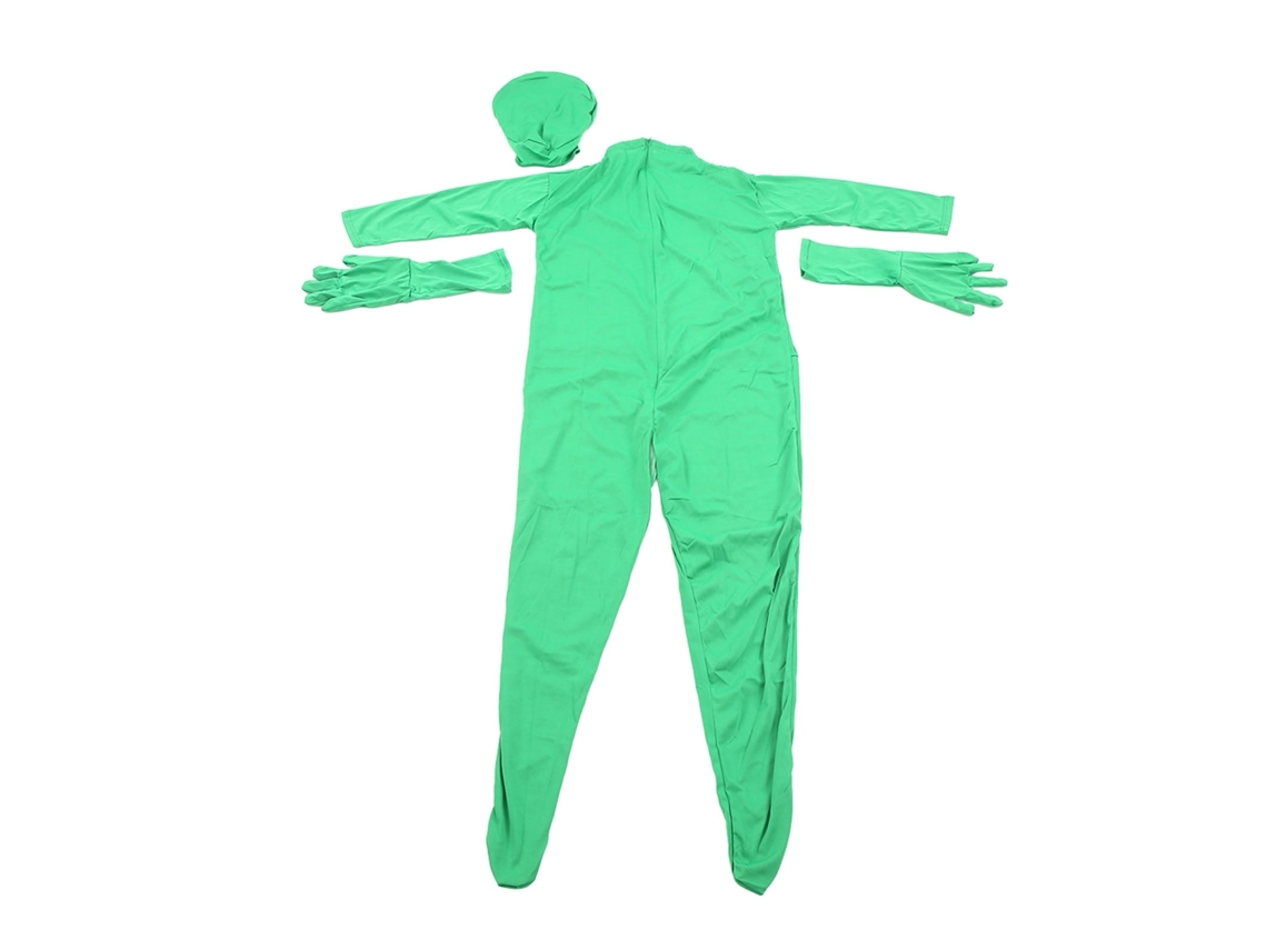 2026 traje de Cuerpo Verde para Pantalla Verde, Traje de Cine Y Fotografía, Traje de Hombre Verde