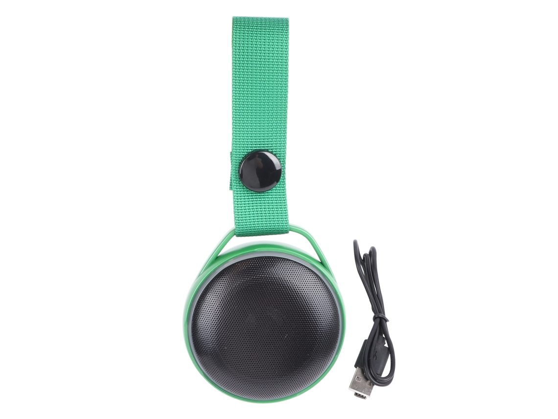 Mini Altavoz Bluetooth Redondo Portátil Con Correa, Diseño Resistente Al Agua, Sonido de Primera Calidad, Pequeño Y Ligero.