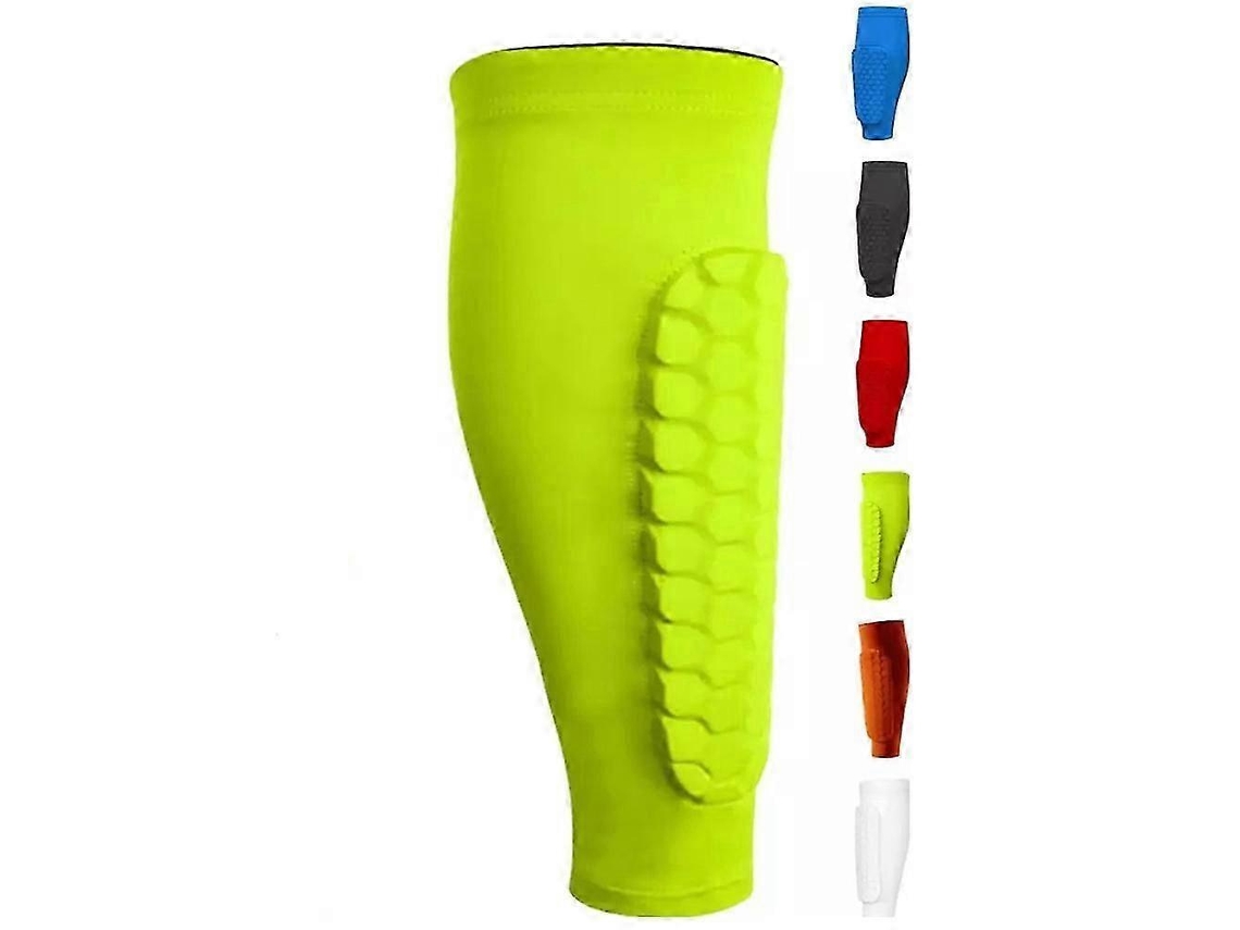 Shin Defender Kids Compressão Com Almofadas Células De Mel