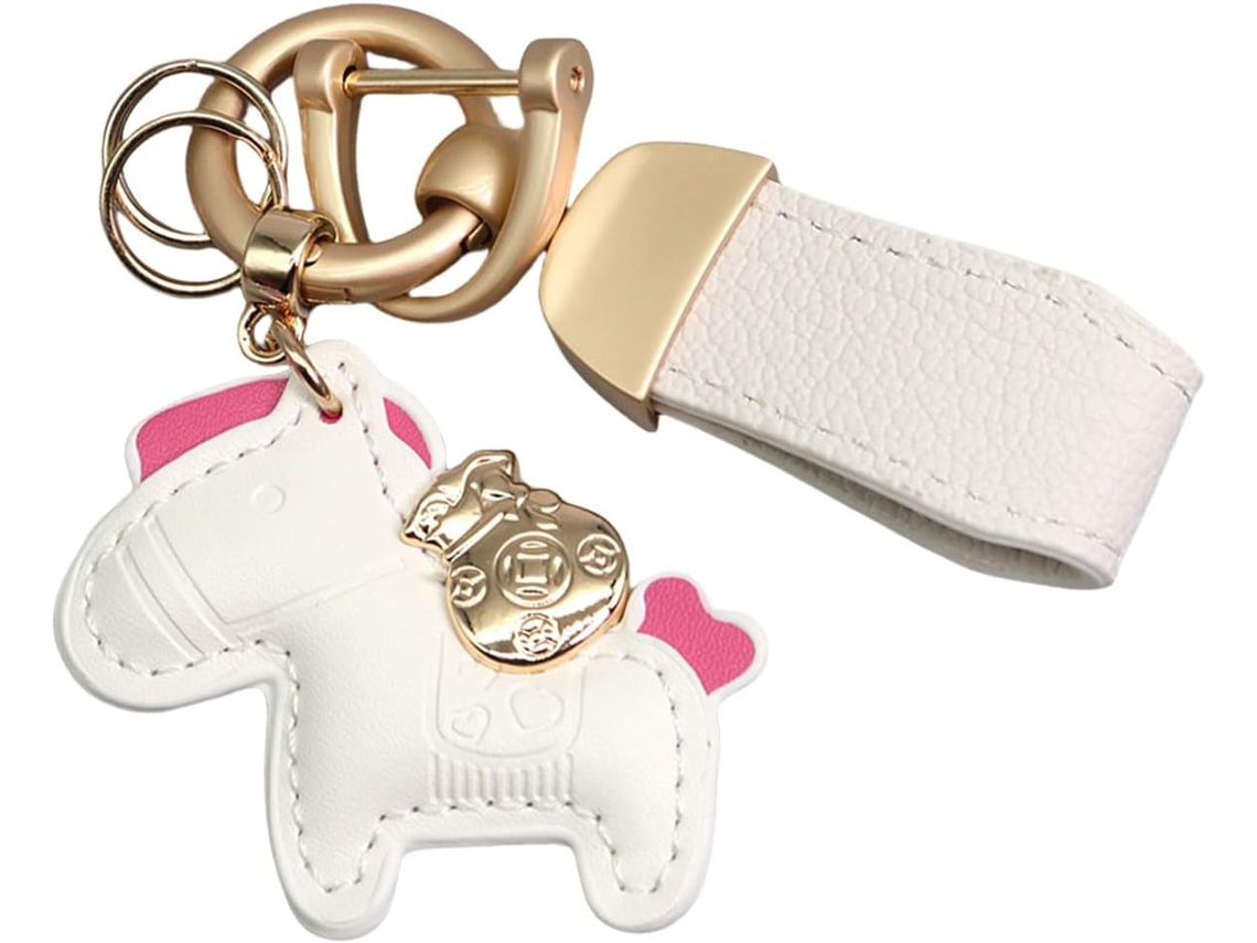 Chaveiro Elegante Em Formato De Cavalo