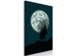 Quadro ARTGEIST Beautiful Full Moon (1 Part) Vertical (80x120)