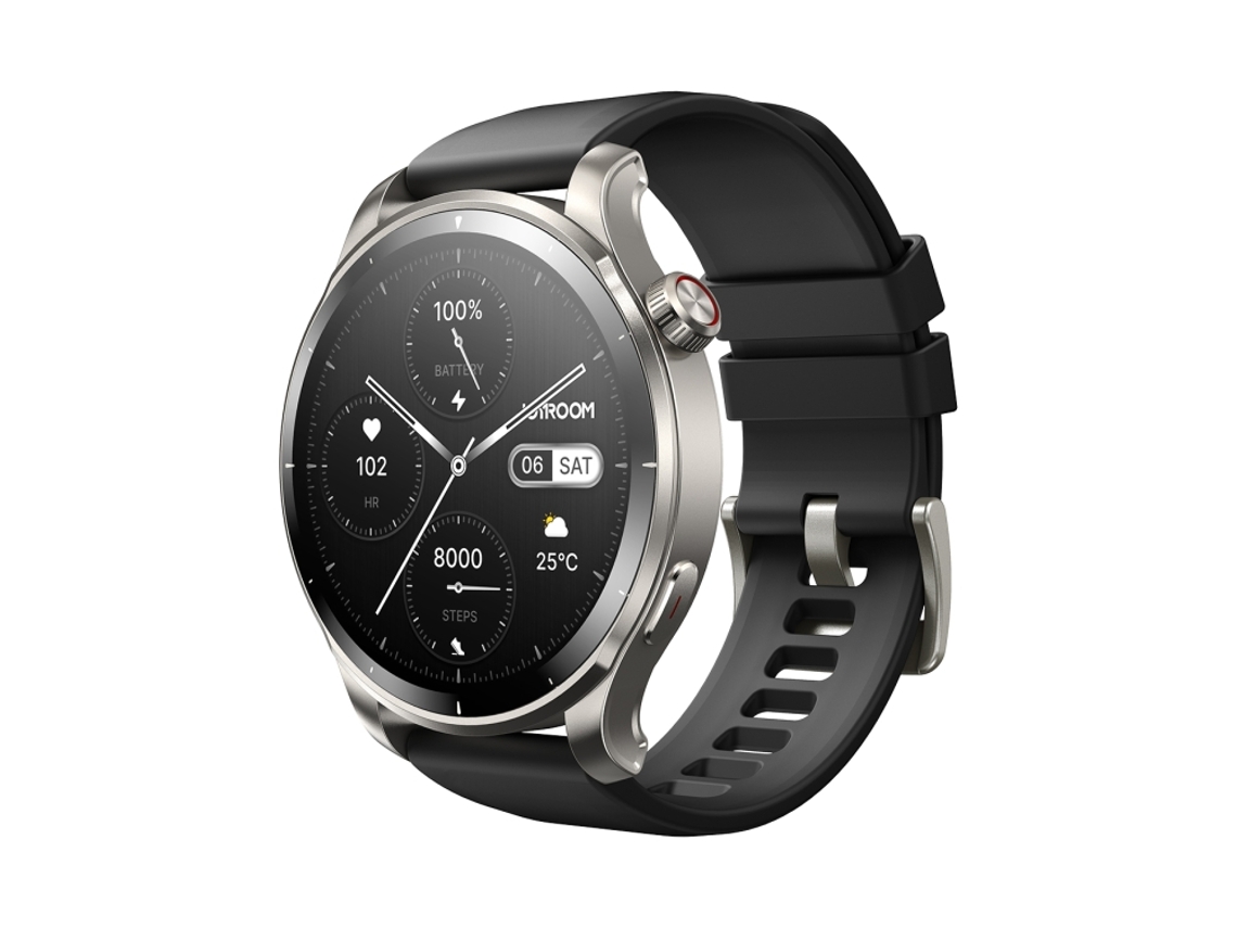 Smartwatch Bluetooth De 1,43 Polegadas Com Monitoramento Do Sono E Detecção De Oxigênio No Sangue (cinza Escuro)