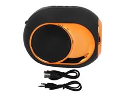 Aetheria alto falante Bluetooth Wireless Tws Subwoofer Portátil para Celular Laptop Equipamentos Eletrônicos Preto
