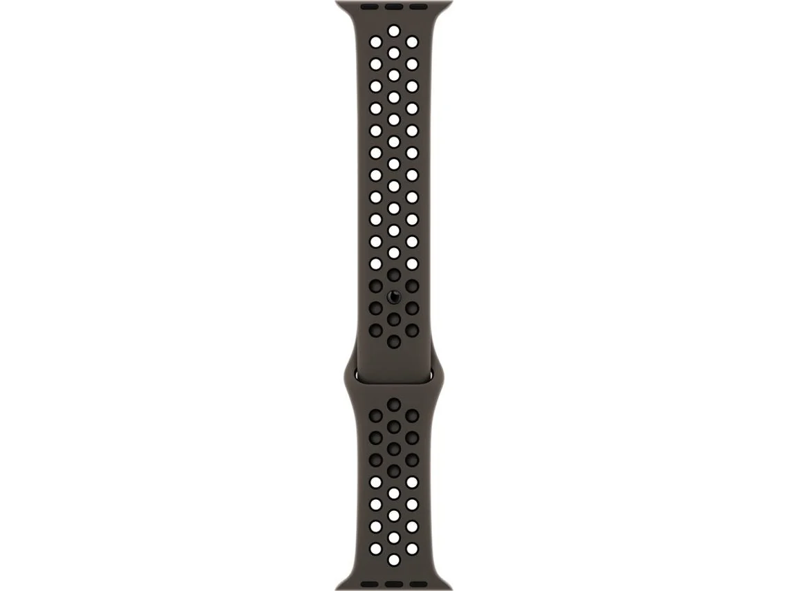 Bracelete Desportiva Nike APPLE Watch 41 mm Cinzento olive/Preto
