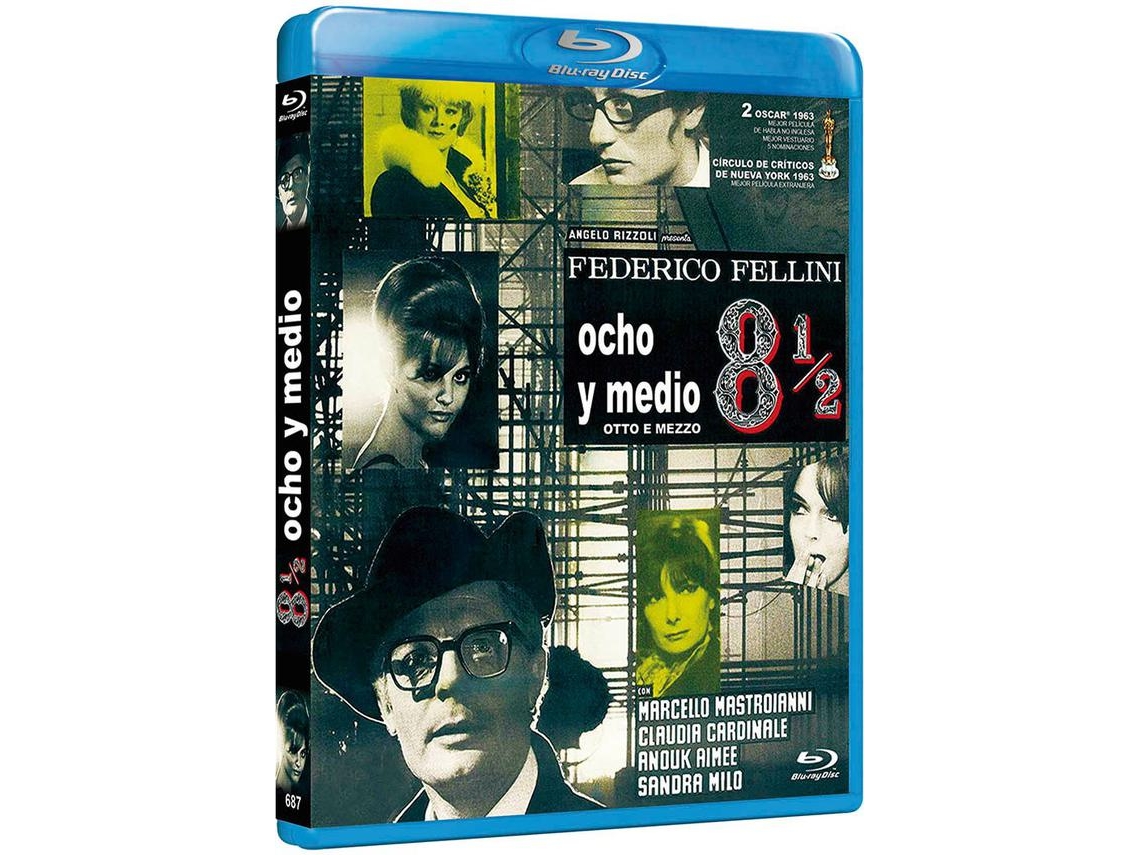 Blu-Ray Fellini, Ocho Y Medio (8Oe) (Edição em Espanhol)