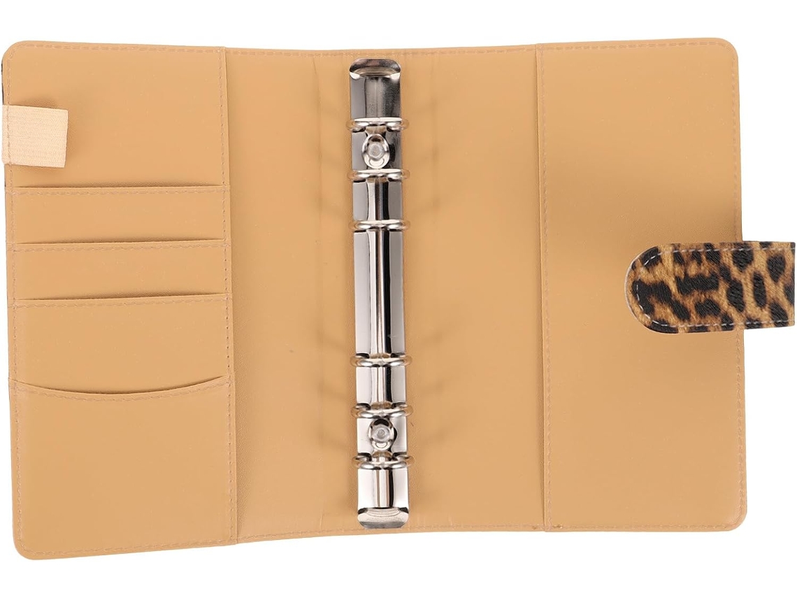 Capa para Caderno Healeved Easy clean em Couro Sintético, Ideal Planejamento Financeiro. Estojo Protetor Requi