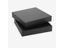 Almofadas De Borracha Antivibração Rígidas, 2 Peças, 60 Mm X Mm,
