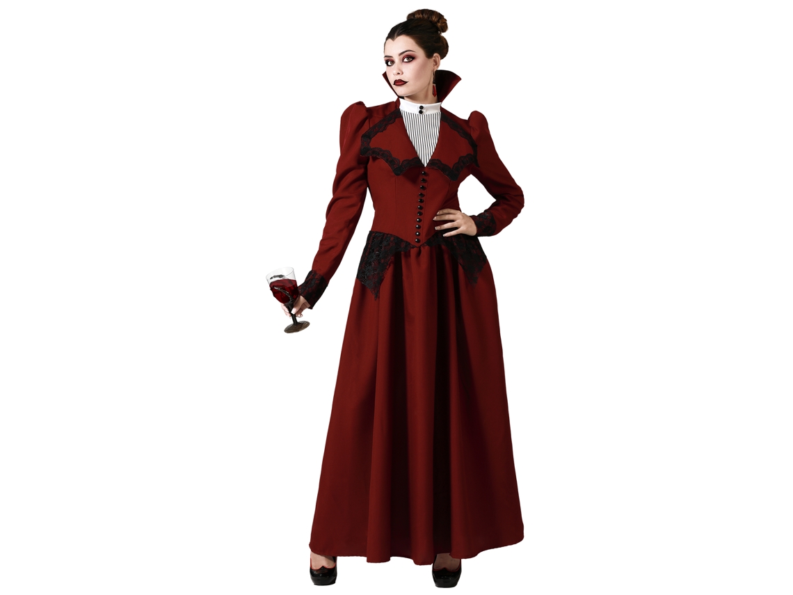 Disfarce Vampira Adulto Mulher Xs Atosa