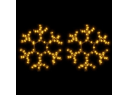 Christmas Snowflake Figure, Christmas Snowflake Figures Vidaxl (38 X 37 Cm)