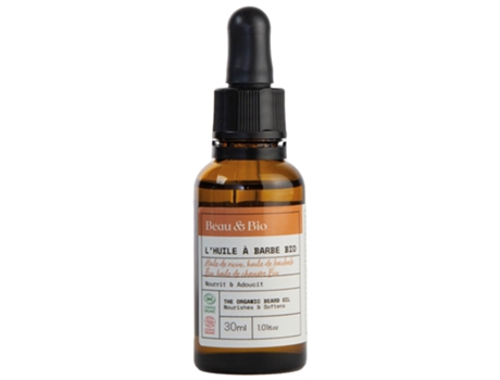 Óleo de Barba Orgânico 30 ml BEAU & BIO