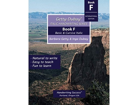 Livro GettyDubay Italic Handwriting Series Book F de Barbara Getty Inga Dubay (Inglês)