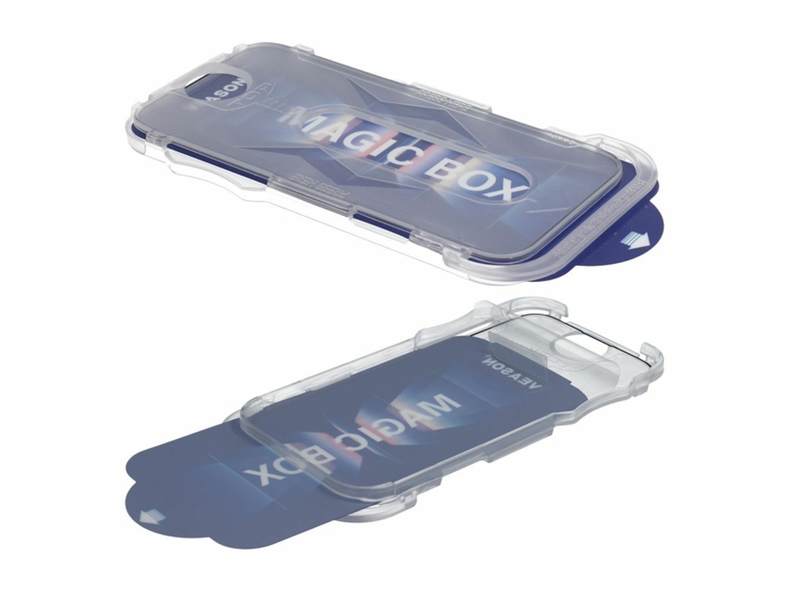Película de Ecrã Temperado Fácil Instalação para iPhone 11 Pro VEASON Preto