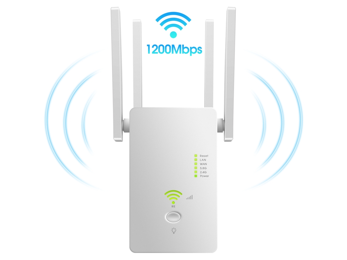 Repetidor Dual Band De 1200m, Amplificador De Sinal Wi Fi Sem Fios, Ponto De Acesso Sem Fios Com Wi Fi Que Penetra Paredes Cissiea22