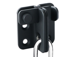 Fecho De Porta Deslizante Com Trava Antifurto Chaveiro De Aço Inox Para Portas Janelas Jardim Segurança