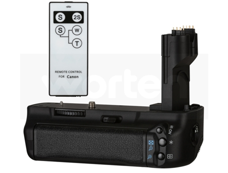 JBG-C002 Canon EOS 5D Mark II Preto punho de bateria de câmara digital