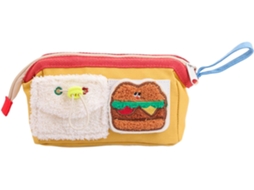 Pouch, Storage Bag, Large Capacity Bear Case 9.84x4.72x3.35 123g Peil Portable Cute Cartoon Wide