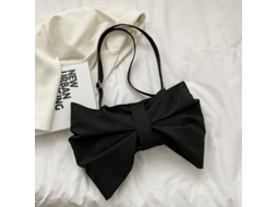 Bolsa de Ombro AQUAFORGE, Laço, Pequena, Elegante, Casual, Ajustável