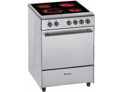Fogão MEIRELES E 605 X (Elétrico de Vitrocerâmica - 60 cm - Inox)