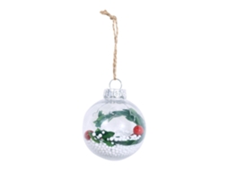 Laxiscreed Esfera De Natal Transparente Para Decoração De Árvore De Natal