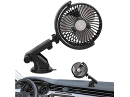 Ventilador De Carro Potente, Silencioso E Com 3 Velocidades