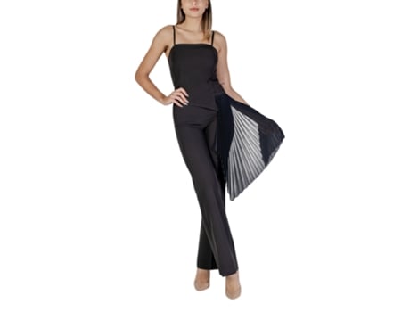 Macacão De Mulher Rinascimento Preto (xl)
