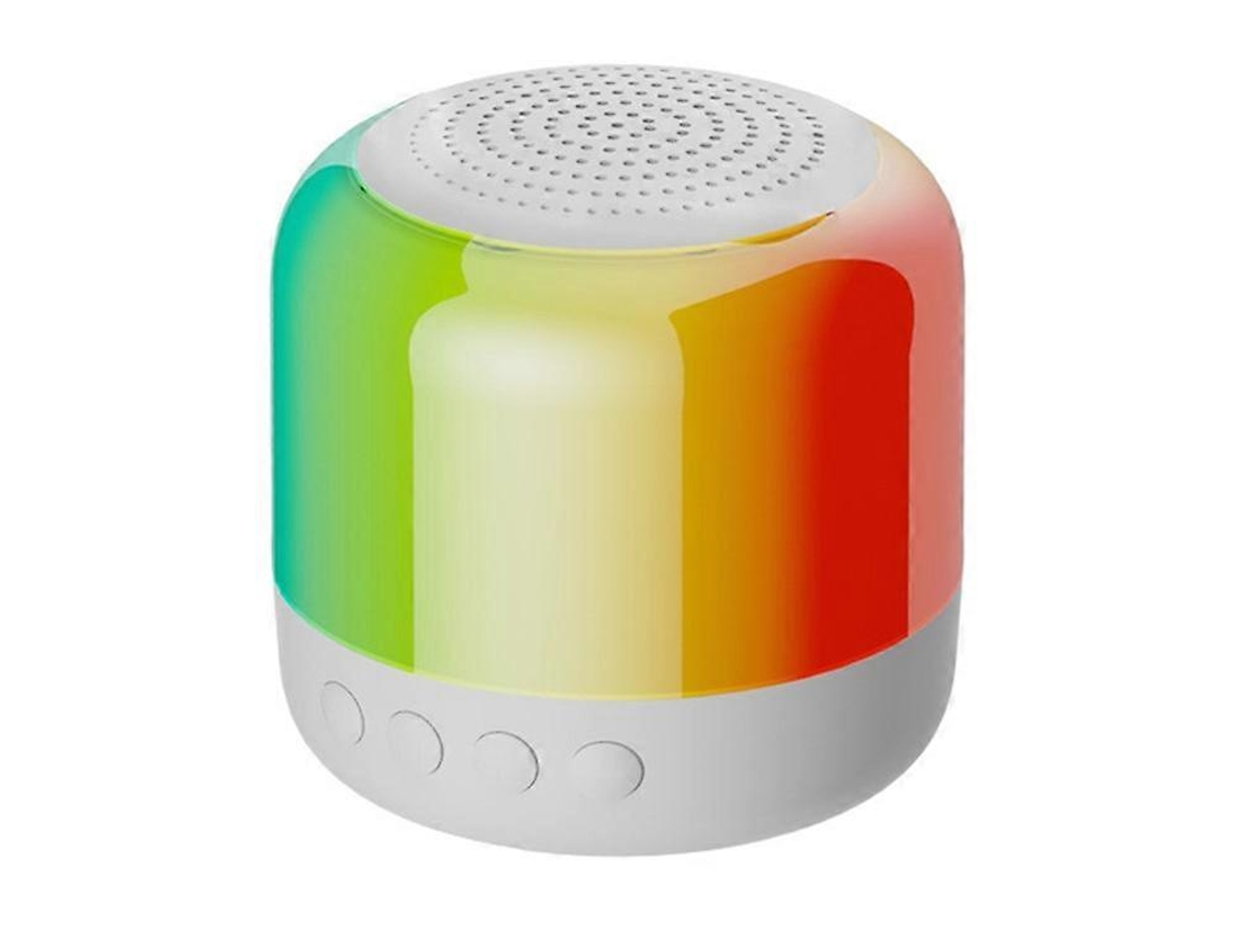 Alto Falante Bluetooth Portátil Para Áreas Externas Y6c, Mini Subwoofer Estéreo Surround Sem Fio Com Luz Rgb Olysi Shop