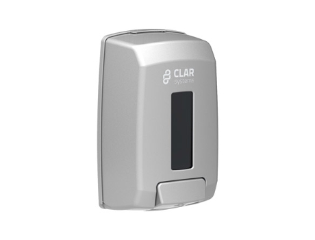 Dispensador de sabonete de banho 225X130X95Mm 1100Ml Hydroalc Prata Ab CLAR SYSTEMS