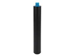 Extensor De Taco De Bilhar De 8 Polegadas Em Alumínio Com Bumper Para Taco Universal 9 Ball Capa Azul