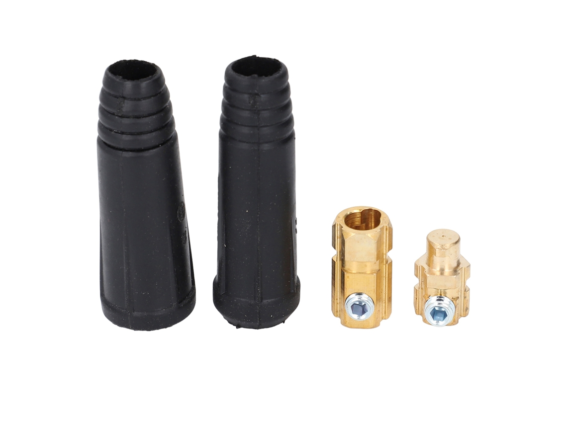 Conector De Cable De Soldadura Dkj10‑25 Dkz10‑25 Para Máquina De Soldar 200‑300a 35‑50mm²