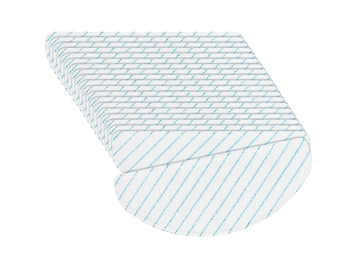 50 Peças De Panos De Esfregão Descartáveis ​​resistentes Para Deebot Ozmo T8 T8 Max T9 + Peças Para Aspirador De Pó
