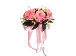 Buquê de Rosas Artificiais, Flores de Seda, 20x24cm LAXISCREED
