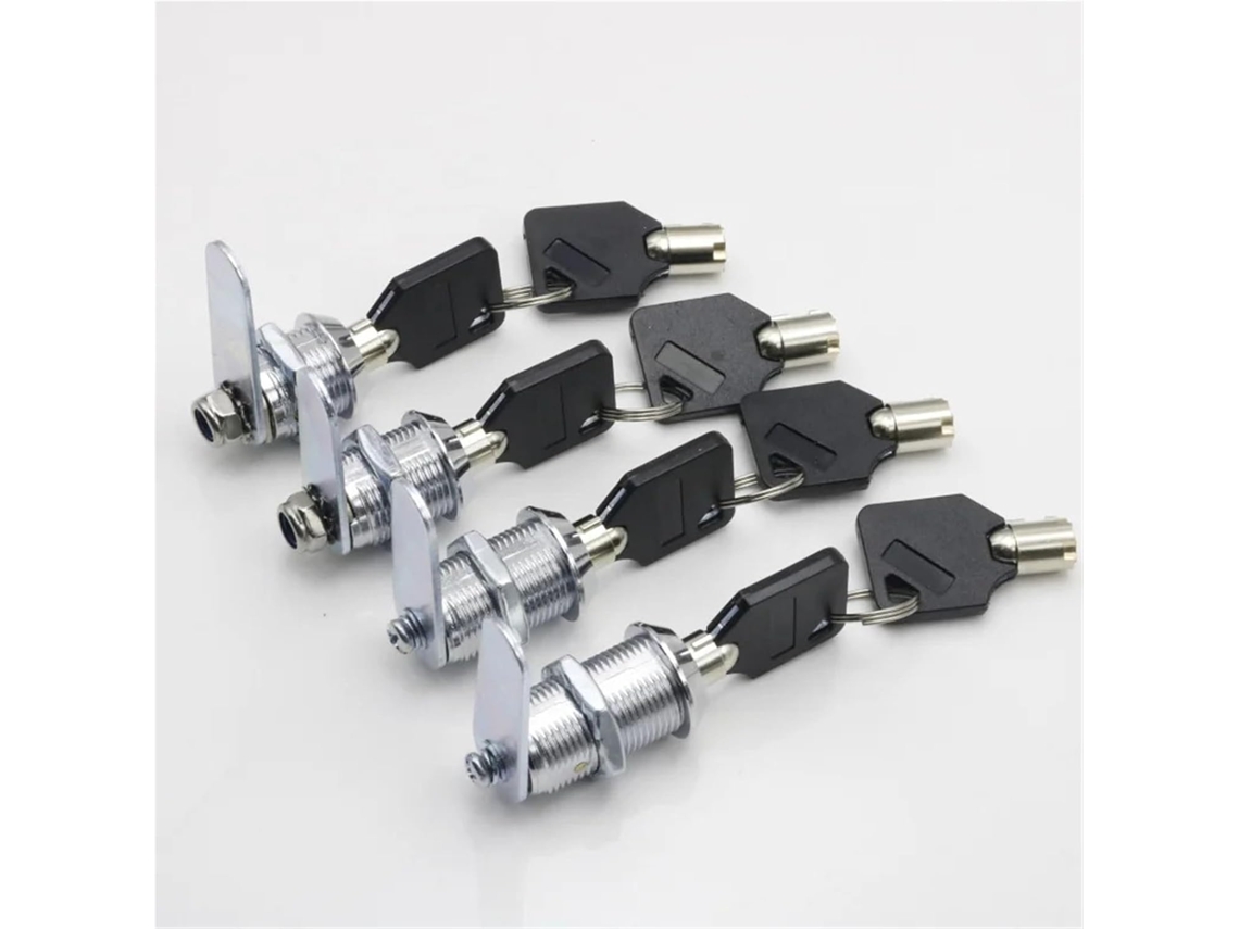 Fechadura De Cilindro Ms402 Com 2 Chaves, 1 Unidade 16mm