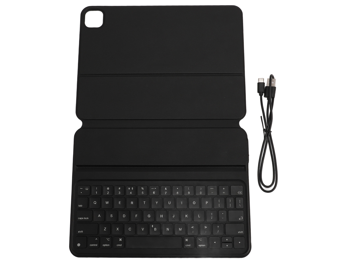Funda Protectora Con Teclado Bluetooth e Iluminación Ajustable para Tablet Air 11 4 5 Pro