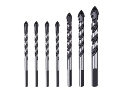 Conjunto De Brocas De Carburo De Tungsteno Para Albañilería (6, 6, 6, 6, 8, 10, 12 Mm)