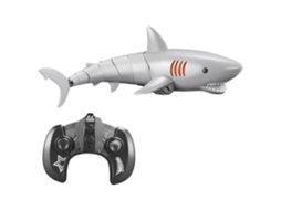 Kit Stem 2.4g 5ch Controle Remoto Simulao Tubaro Brinquedo Engraado Subaqutico Navio Rc Barco Modelo Brinquedo Educacional Stem Presente Lurelia